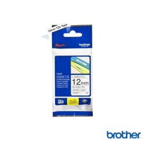 BROTHER CINTA ROTULADORA TZE-631 (12MM x 8.01 METROS)