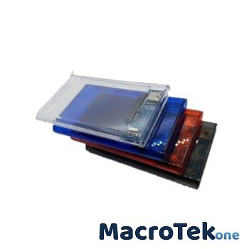 CASE USB 3.0 - TRANSPARENTE