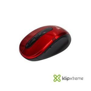 KMP-100B | KlipX Pad Mouse de Gel, Ergonomico, Negro | KlipXtreme