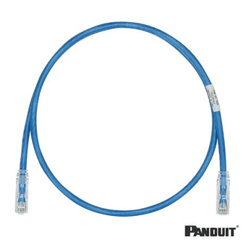 PANNET PATCH CORD UTP 28AWG CATEGORIA 6 CM/LSZH 3FT AZUL