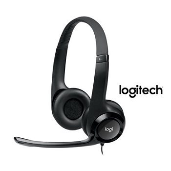 Imagen de Audífonos USB Logitech H390 (modelo 981-000014)